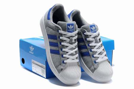 adidas superstar metal toe femme bleu