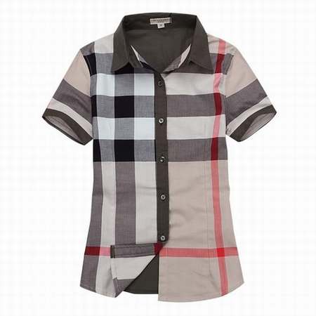 chemise imitation burberry